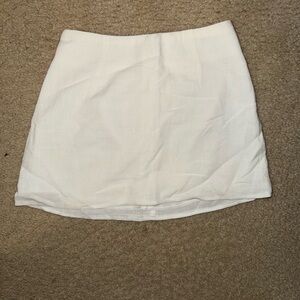 Princess Polly White Mini Skirt